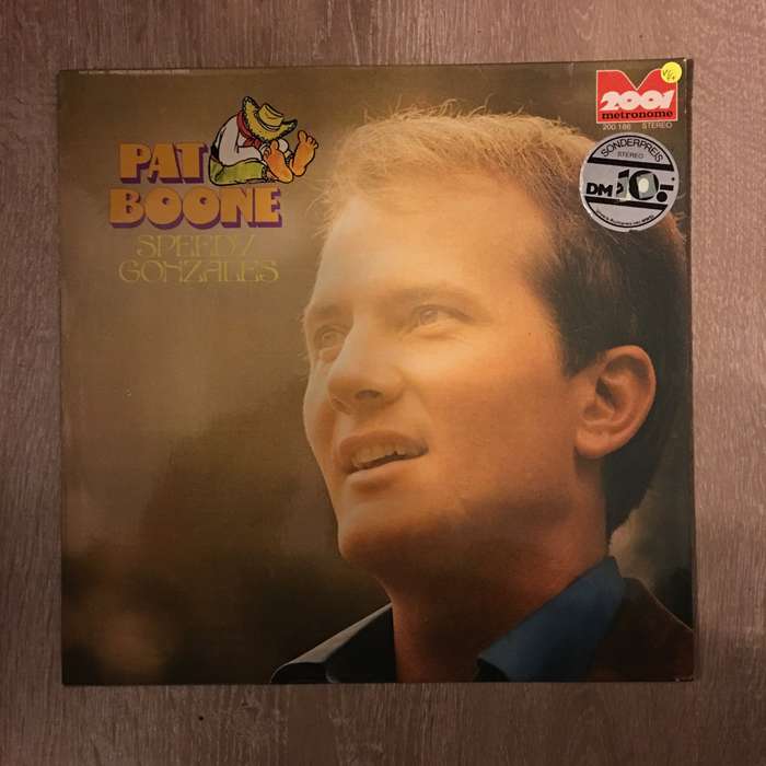 Pat Boone - Speedy Gonzales -  Vinyl LP Record  - Opened  - Very-Good+ Quality (VG+)