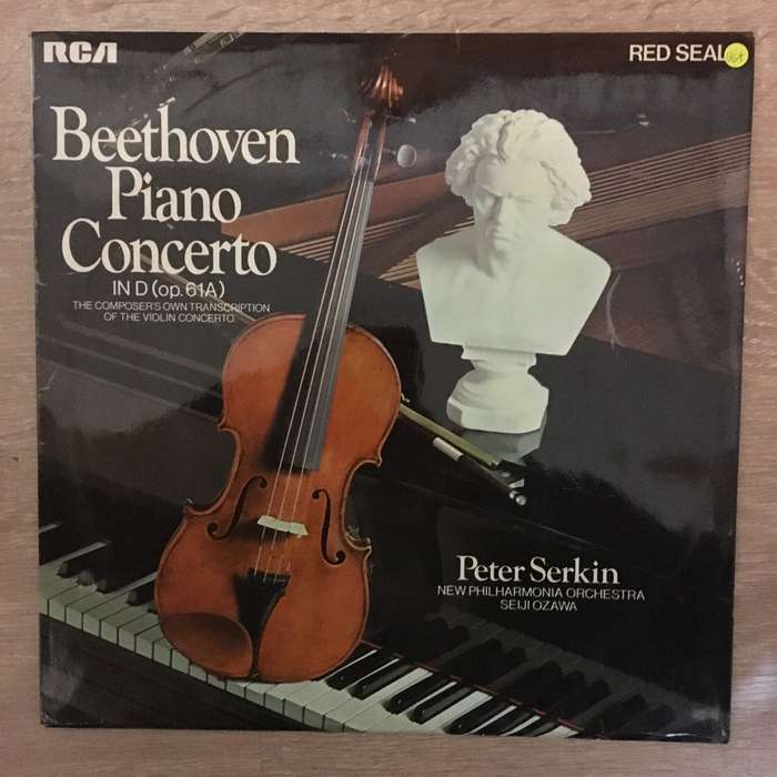 Beethoven - Peter Serkin, Seiji Ozawa, New Philharmonia Orchestra  Piano Concerto In D (Op....