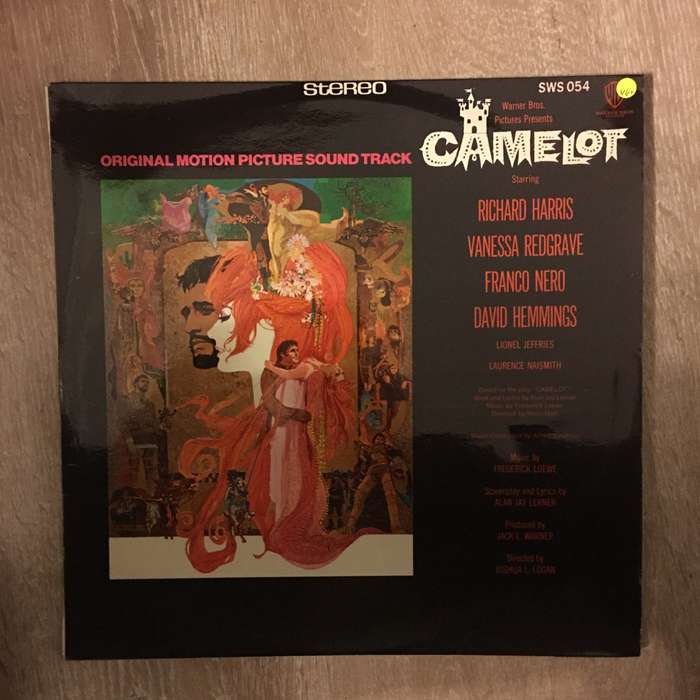 Camelot - Original Motion Picture Soundtrack - Vinyl LP Record  - Opened  - Very-Good+ Quality (VG+)