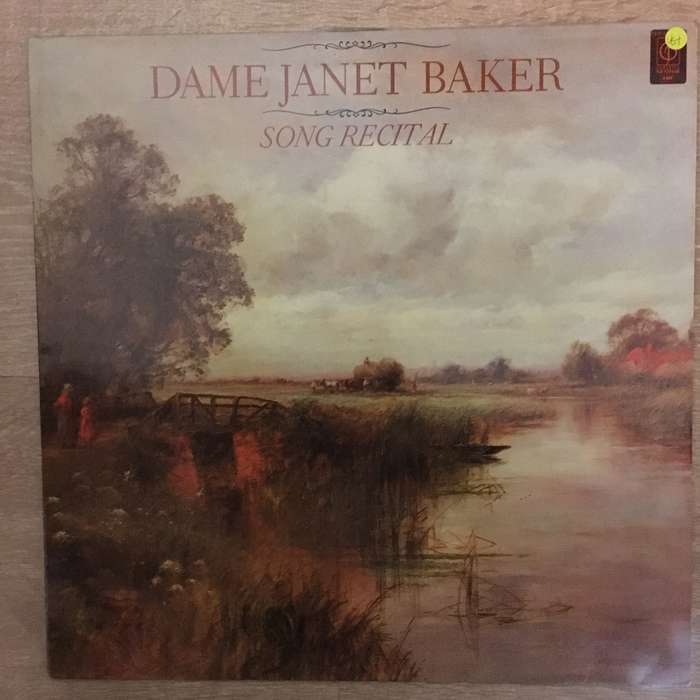 Janet Baker  Song Recital - Vinyl LP Record - Opened  - Very-Good+ Quality (VG+)