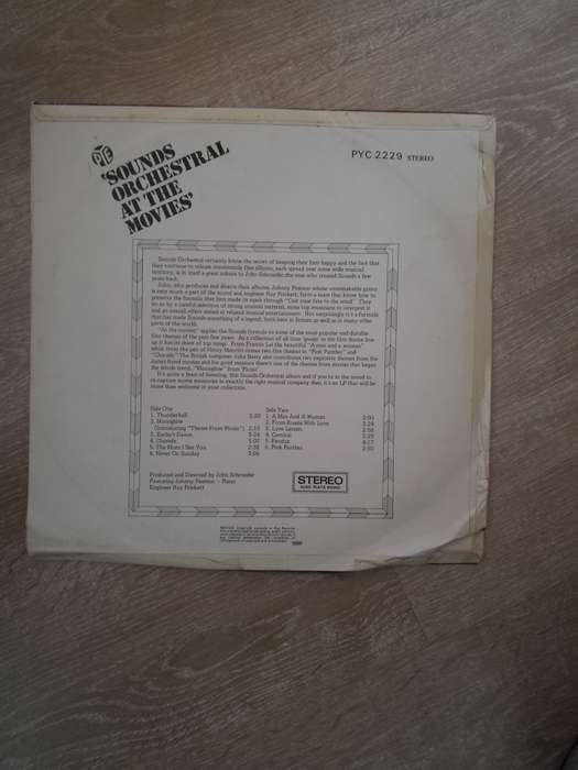Sounds Orchestral At The Movies - Vinyl LP Record - Opened  - Very-Good Quality (VG)