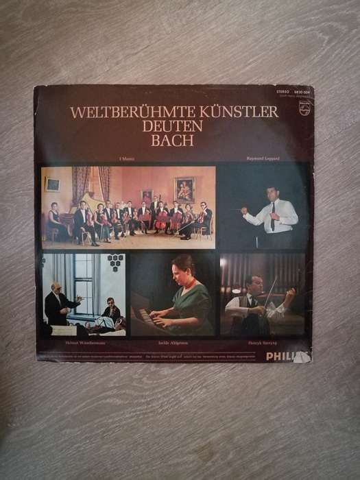 Bach Und Seine Welt - Vinyl LP Record - Opened  - Very-Good+ Quality (VG+)