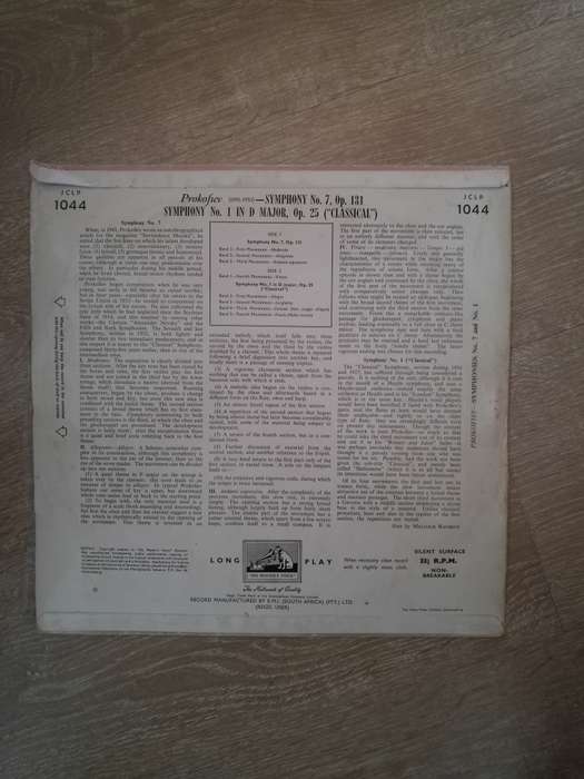 Prokofiev - Nicolai Malko, Philharmonia Orchestra  Symphony No.7....  - Vinyl LP Record - O...