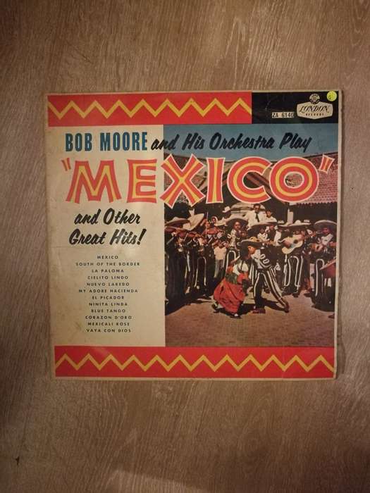 Bob Moore and His Orchestra Play Mexico - Vinyl LP Record - Opened  - Good Quality (G)