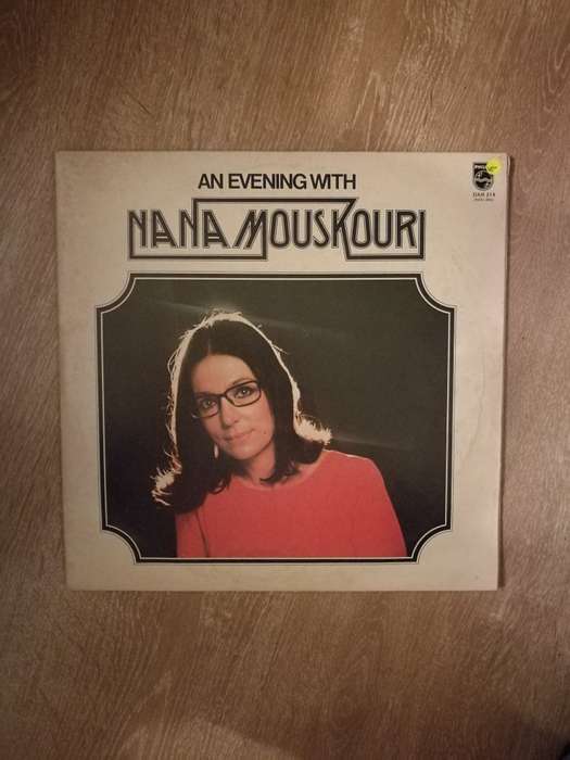 An Evening With Nana Mouskouri - Vinyl LP Record - Opened  - Very-Good- Quality (VG-)