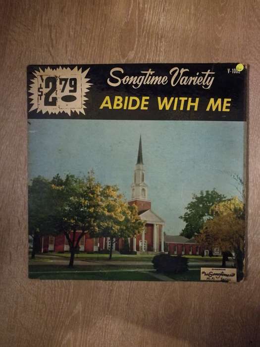 Songtime Variety - Abide With Me - Vinyl LP Record - Opened  - Good+ Quality (G+)
