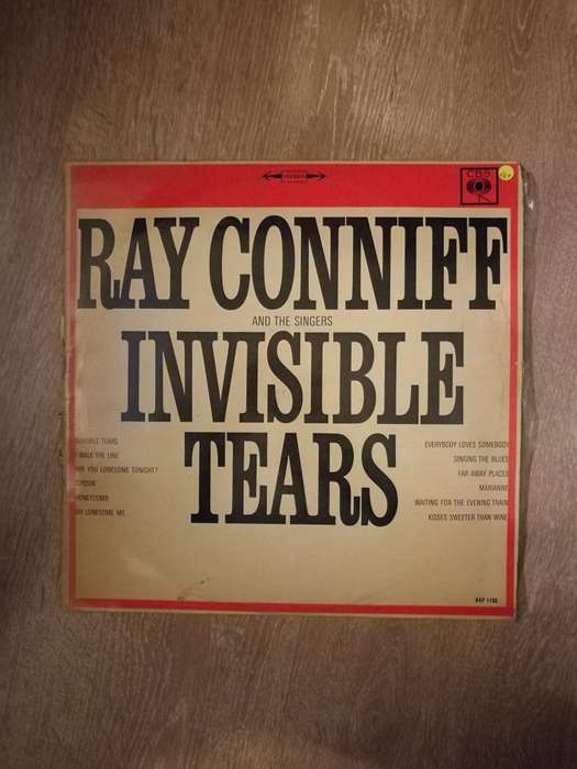 Ray Conniff - Invisible Tears - Vinyl LP Record - Opened  - Very-Good+ Quality (VG+)