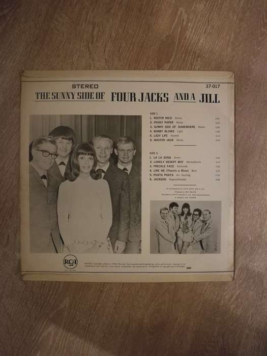 The Sunny Side Of Four Jacks & A Jill - Vinyl LP Record - Opened  - Very-Good+ Quality (VG+)
