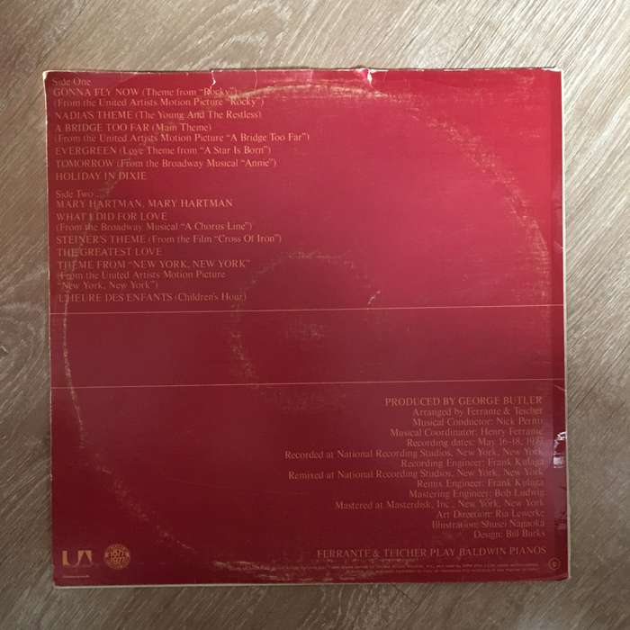 Ferrante & Teicher  Rocky And Other Knockouts - Vinyl LP Record - Opened  - Very-Good Quali...