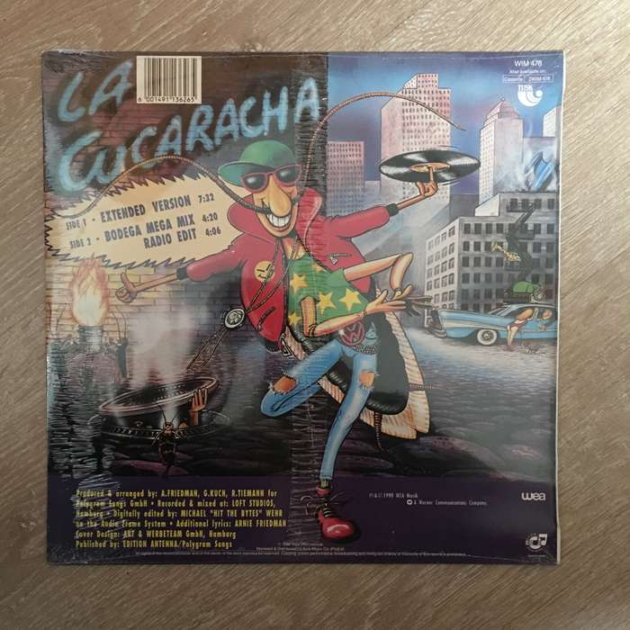 Tequilatronix, McDizzy D- Lacuaracha - Vinyl LP Record - Sealed