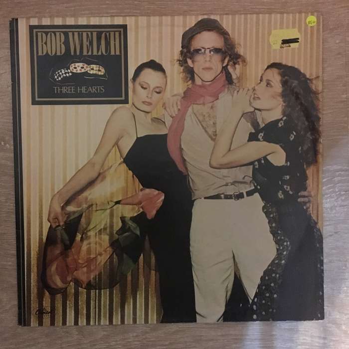 Bob Welch  Three Hearts - Vinyl LP Record - Opened  - Very-Good+ Quality (VG+)