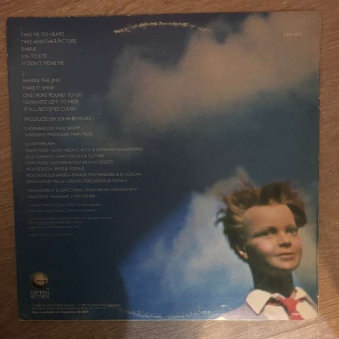 Quarterflash  Take Another Picture - Vinyl LP Record - Opened  - Very-Good Quality (VG)