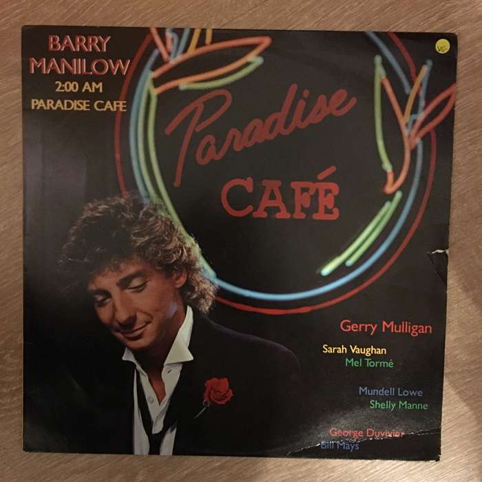 Barry Manilow - 2:00 AM Paradise Cafe -  Vinyl LP Record  - Very-Good Quality (VG)