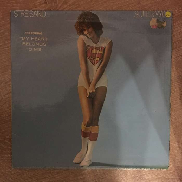 Barbra Streisand  Superman - Vinyl LP Record - Very-Good+ Quality (VG+)