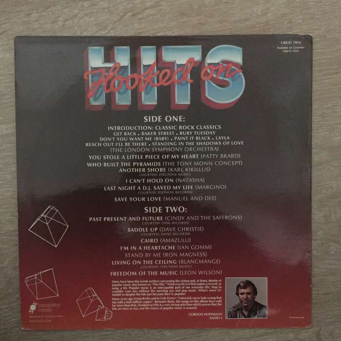 Hooked On Hits - Vol 1 - Vinyl LP Record - Opened  - Very-Good+ Quality (VG+)