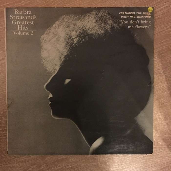 Barbra Streisand -  Geatest Hits - Vol 2 - Vinyl LP Record - Very-Good+ Quality (VG+)