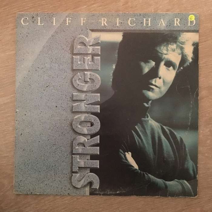 Cliff Richard - Stronger - Vinyl LP Record - Opened  - Very-Good- Quality (VG-)