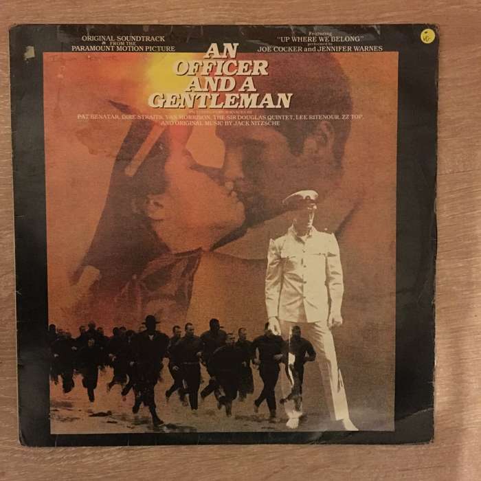 An Officer and a Gentleman - Original Soundtrack - Vinyl LP Record - Opened  - Very-Good Quality ...