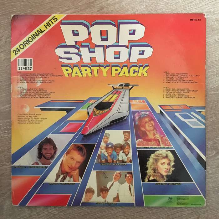 Pop Shop Party Pack - Double Vinyl LP Record  (G+)