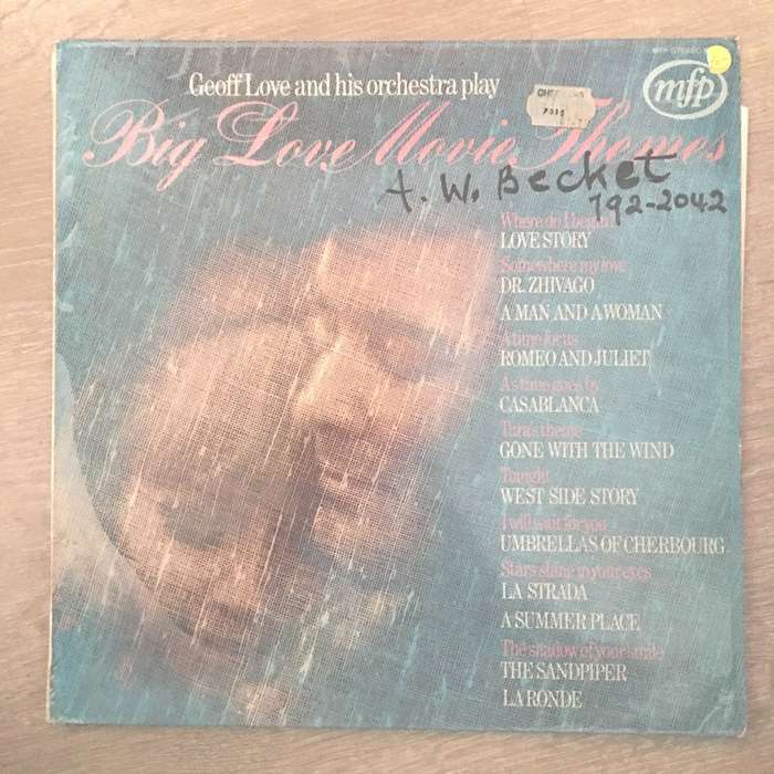 Big Love Movie Themes - Vinyl LP Record - Opened  - Very-Good- Quality (VG-)