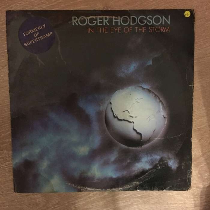 Roger Hodgson  In The Eye Of The Storm -  Vinyl LP Record - Opened  - Very-Good Quality (VG)
