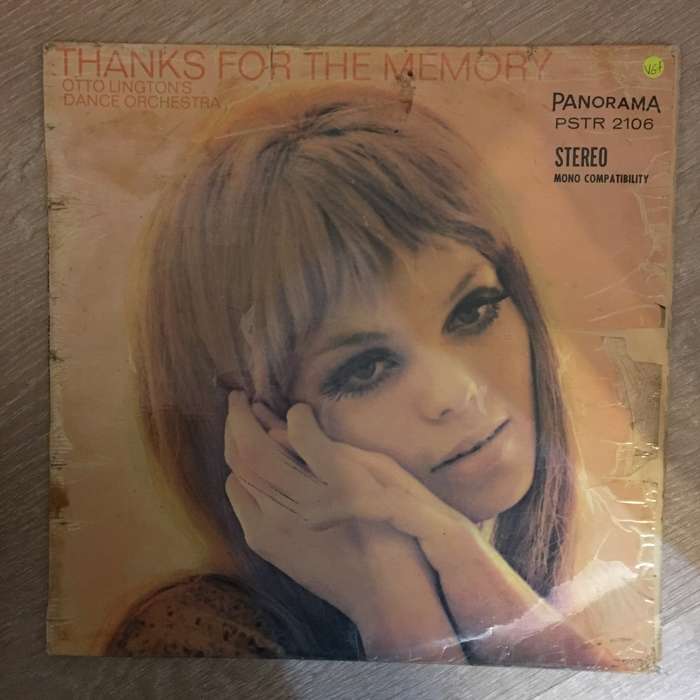 Otto Lington's Dance Orchestra  Thanks For The Memory - Vinyl LP Record - Opened  - Very-Go...