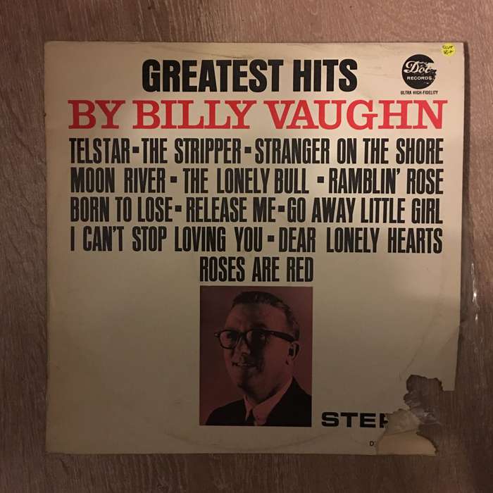 Billy Vaughn - Greatest Hits - Vinyl LP Record - Opened  - Very-Good+ Quality (VG+)
