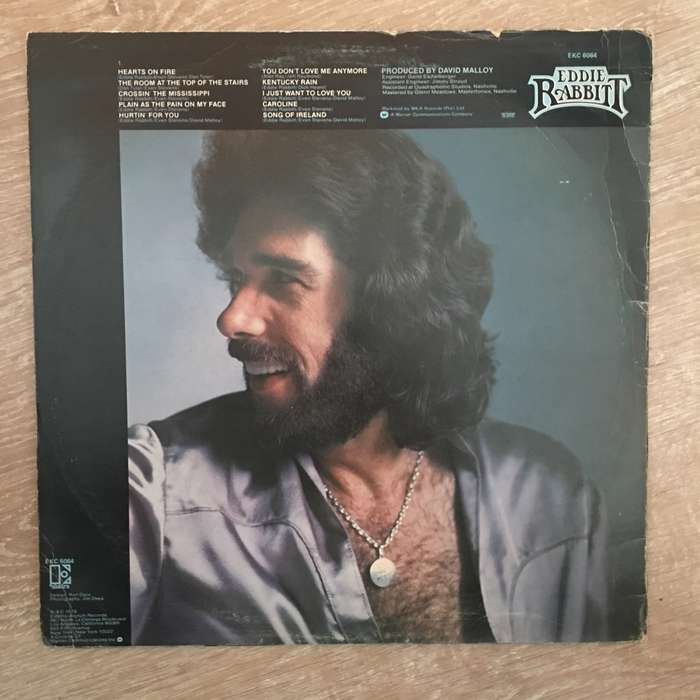 Eddie Rabbitt  Variations - Vinyl LP Record - Opened  - Very-Good+ Quality (VG+)