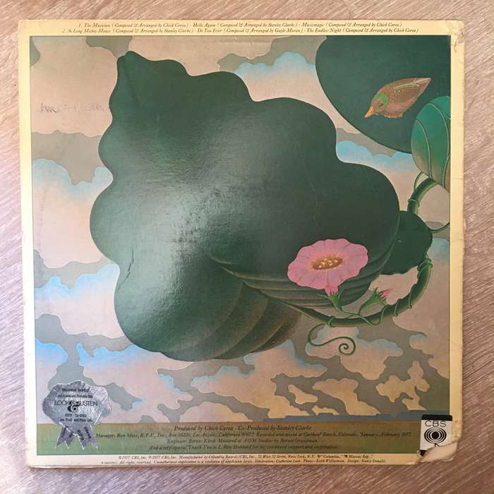 Return To Forever  Musicmagic - Vinyl LP Record - Opened  - Very-Good Quality (VG)