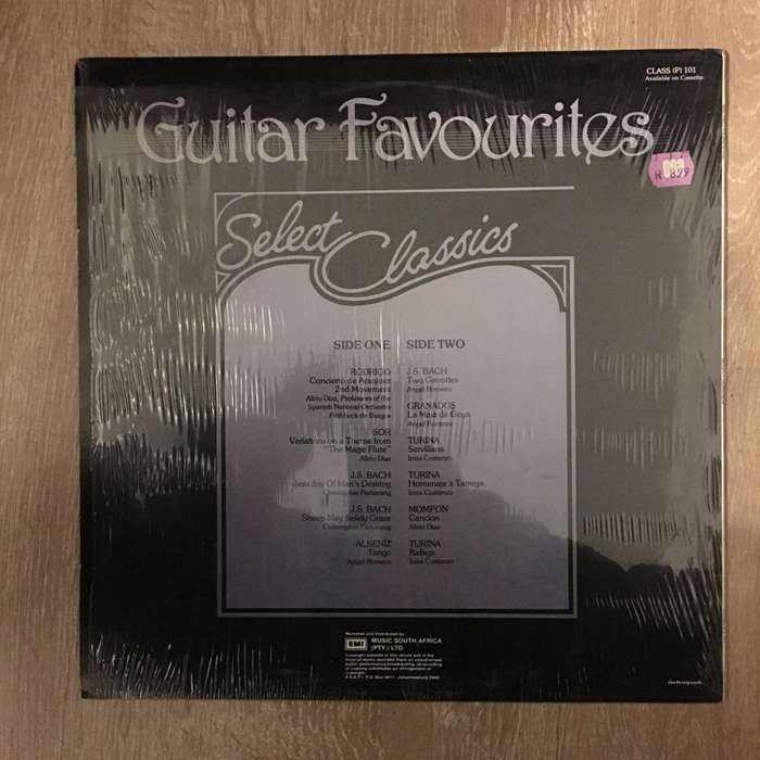 Select Classics - Guitar Favourites -  Vinyl LP Record - Opened  - Very-Good+ Quality (VG+)