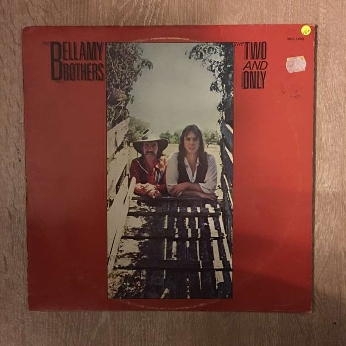 Bellamy Brothers - The Two and Only -  Vinyl LP Record - Opened  - Very-Good+ Quality (VG+)