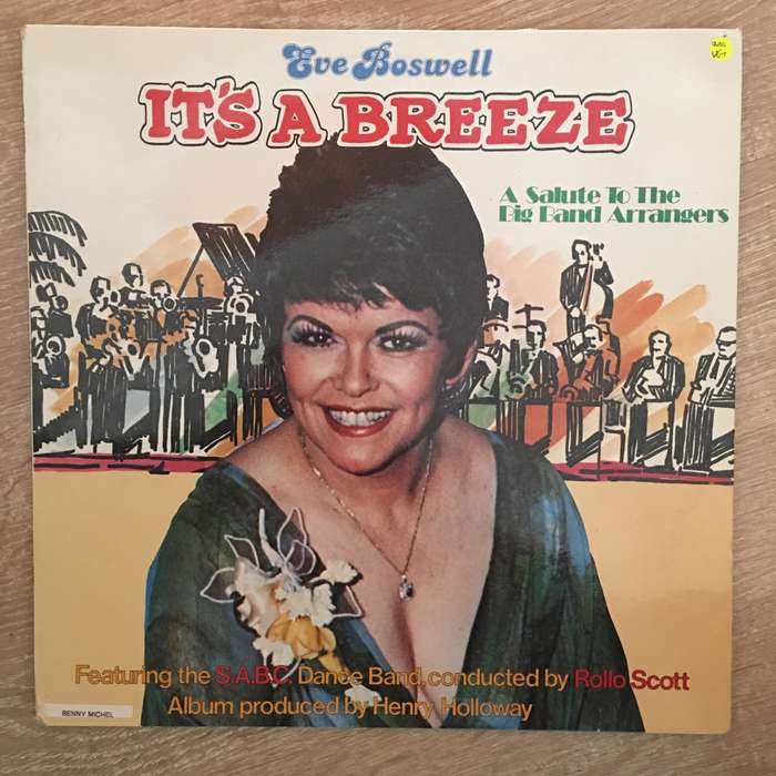 Eve Boswell  It's A Breeze - Vinyl Record - Opened  - Very-Good+ Quality (VG+)