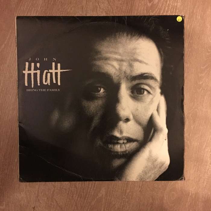 John Hiatt - Bring the Family  - Vinyl LP Record - Opened  - Very-Good+ Quality (VG+)