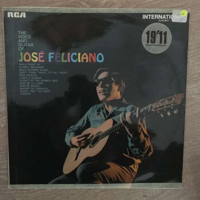 José Feliciano  The Voice And Guitar Of José Feliciano - Vinyl LP Record - Opened  - Very...