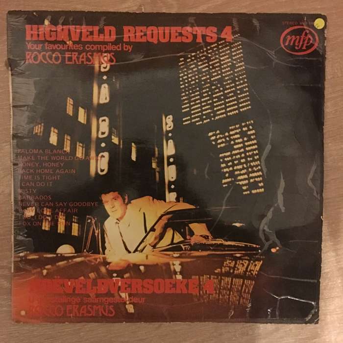Highveld Requests with Rocco Erasmus - Vol 4 - Vinyl LP Record  - Fair/Good Quality (F/G)