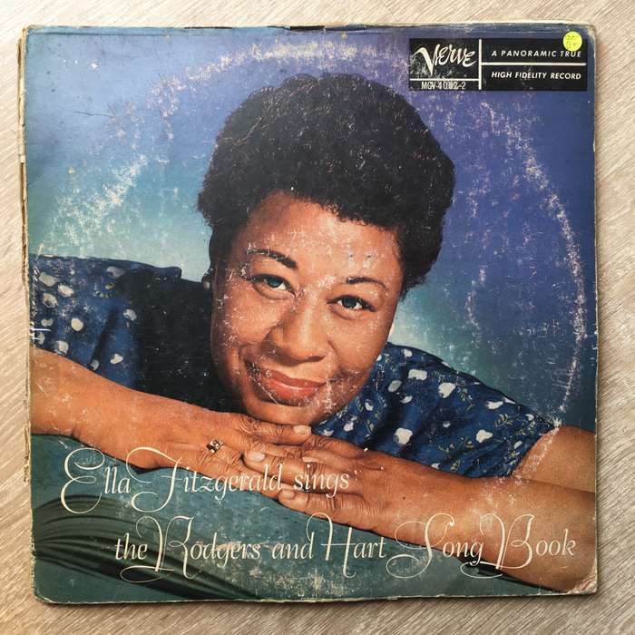 Ella Fitzgerald  Ella Fitzgerald Sings The Rodgers And Hart Song Book - Vinyl LP Record - O...