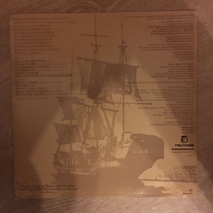 Against The Wind - The Original Soundtrack - Vinyl LP Record (VG)