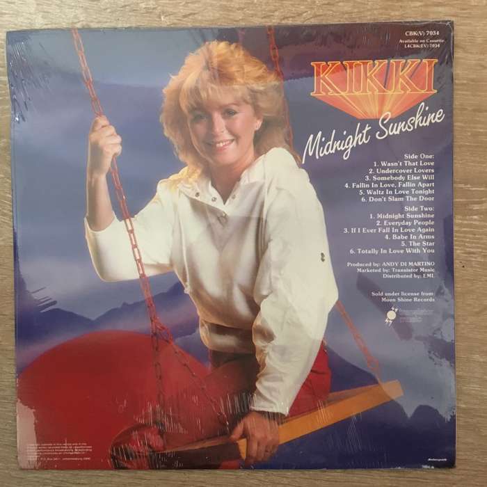 Kikki - Midnight Sunshine - Vinyl LP Record - Sealed