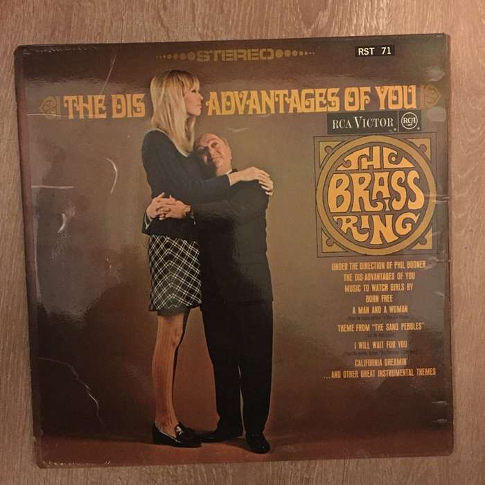 The Brass Ring - The Disadvantages of You  - Vinyl LP Record - Opened  - Very-Good- Quality (VG-)