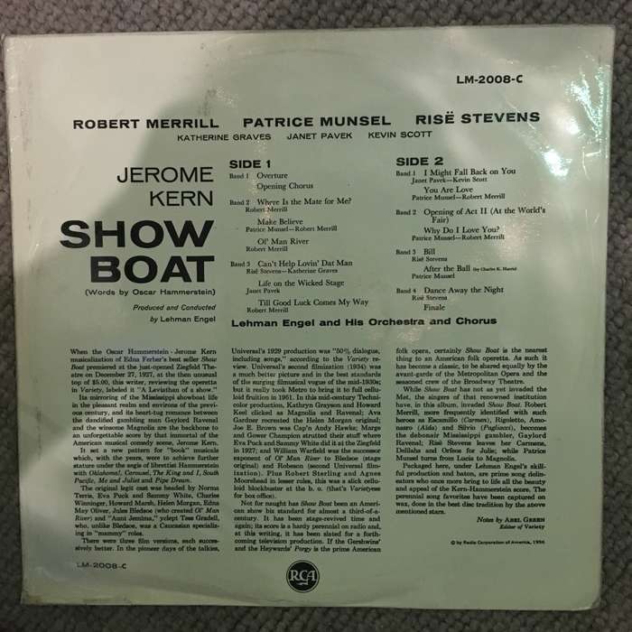 Showboat - Vinyl LP Record - Opened  - Good+ Quality (G+)