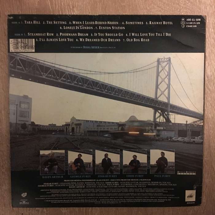 The Fureys and Davey Arthur - The Scattering - Vinyl LP Record - Opened  - Very-Good Quality (VG)