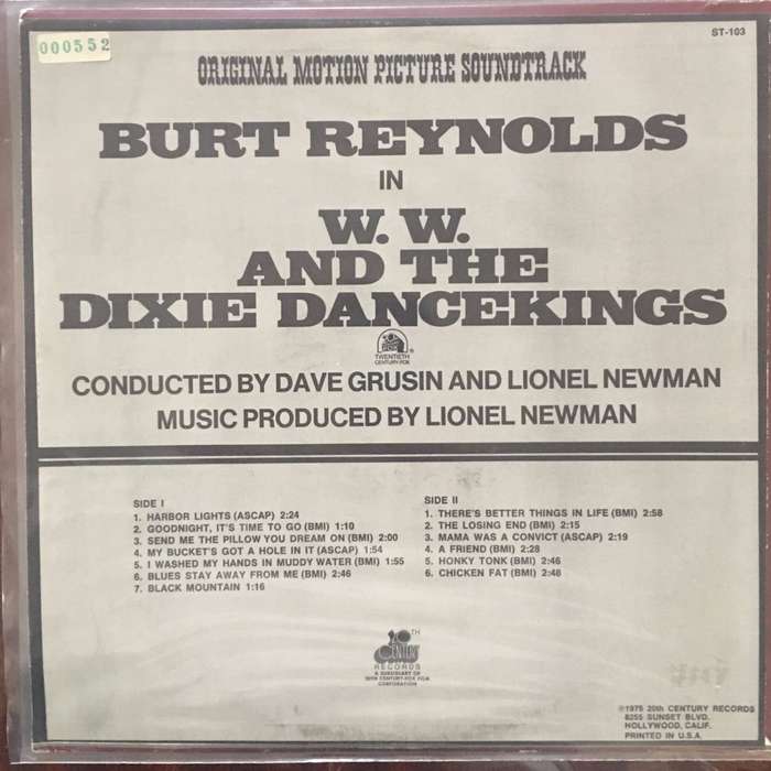 Dave Grusin - WW and the Dixie Dance Kings - Vinyl LP Record (VG+)