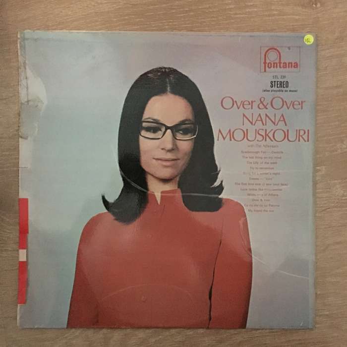 Nana Mouskouri - Over & Over - Vinyl LP Record - Opened  - Very-Good+ Quality (VG+)