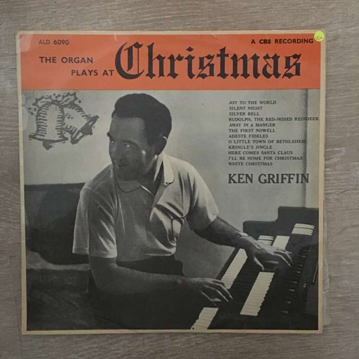 Ken Griffin - The Organ Plays - Vinyl LP Record - Opened  - Very-Good Quality (VG)