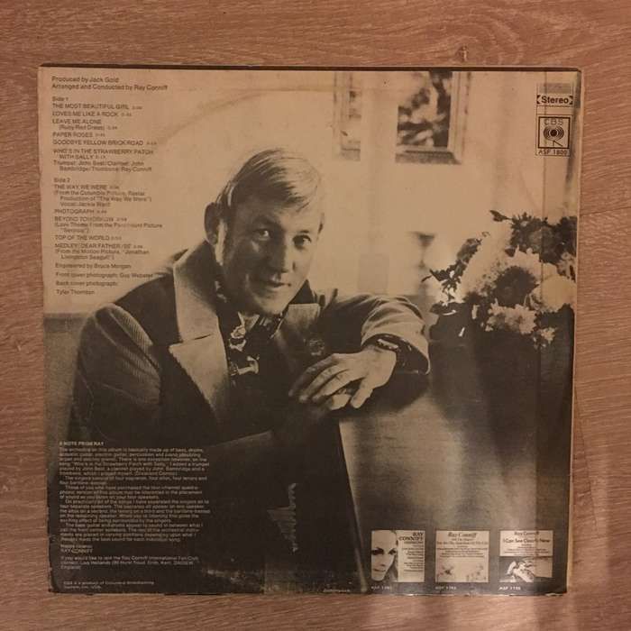 Ray Conniff - The Way We Were - Vinyl LP Record - Opened  - Very-Good Quality (VG)