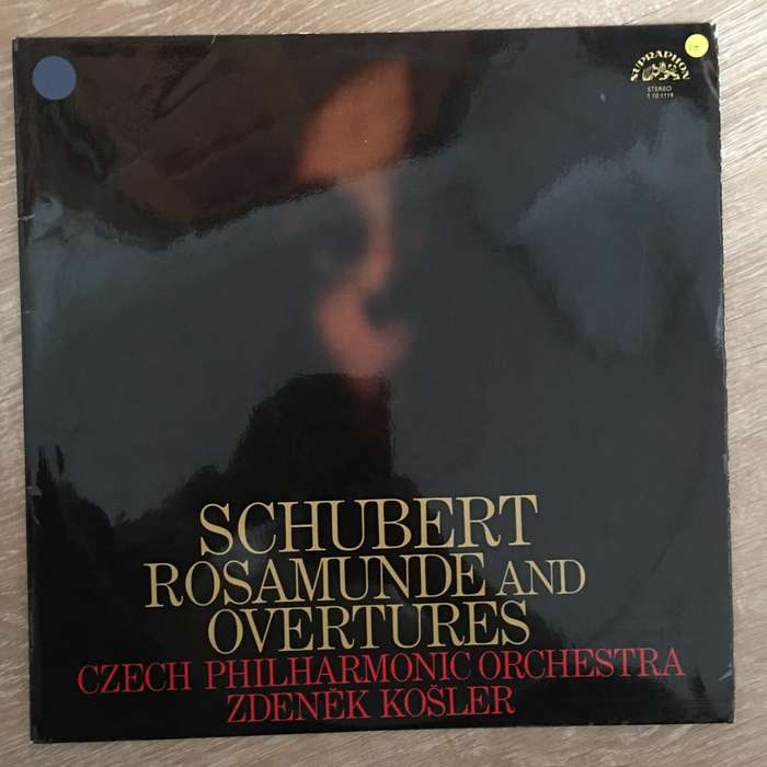 Schubert / Czech Philharmonic Orchestra / Zdeněk Košler  Rosamunde And Overtures - Vinyl ...