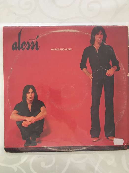 Alessi - Words and Music - Vinyl LP Record - Opened  - Very-Good+ Quality (VG+)