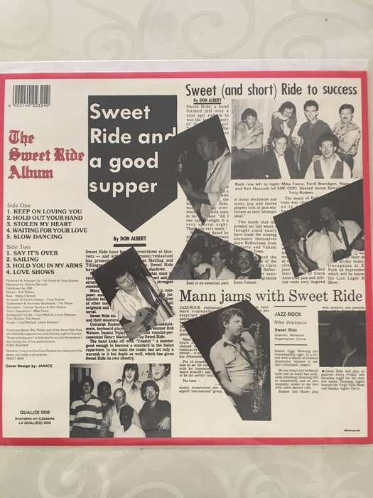 The Sweet Ride Album  - Vinyl LP Record - Very-Good+ Quality (VG+)