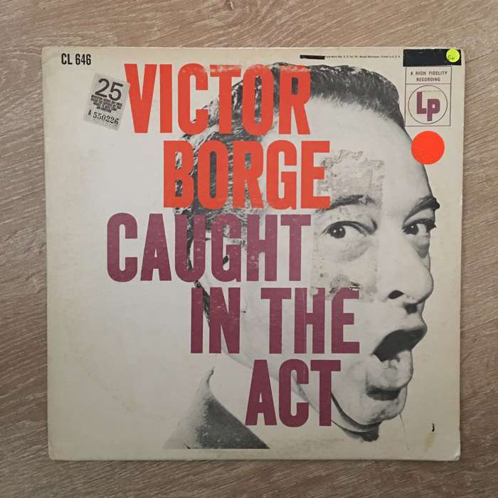 Victor Borge - Caught In The Act - Vinyl LP Record - Opened  - Good+ Quality (G+)