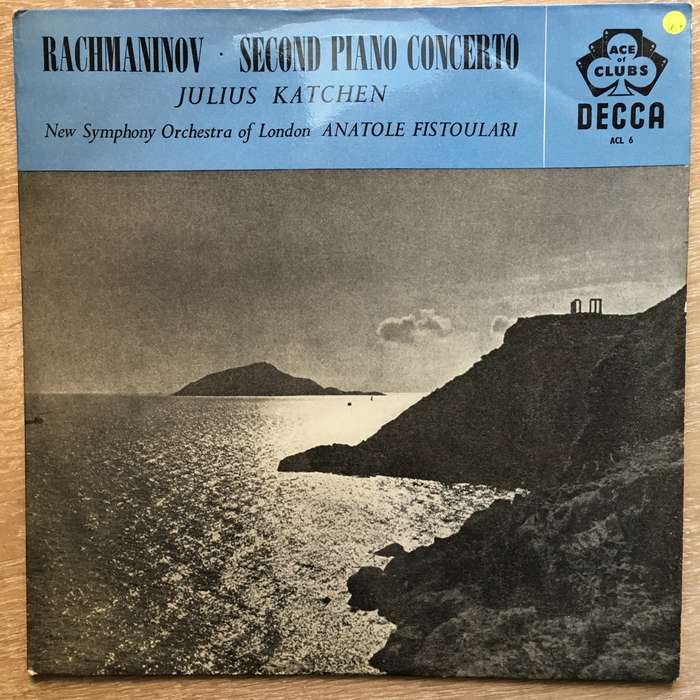 Rachmaninov - Julius Katchen, New Symphony Orchestra Of London, Anatole Fistoulari  Second ...